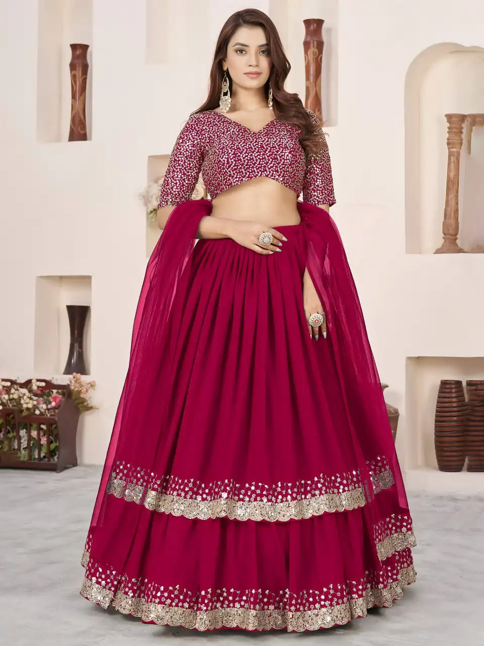 Zeel 5066E Party Wear Lehenga Wholesale Market