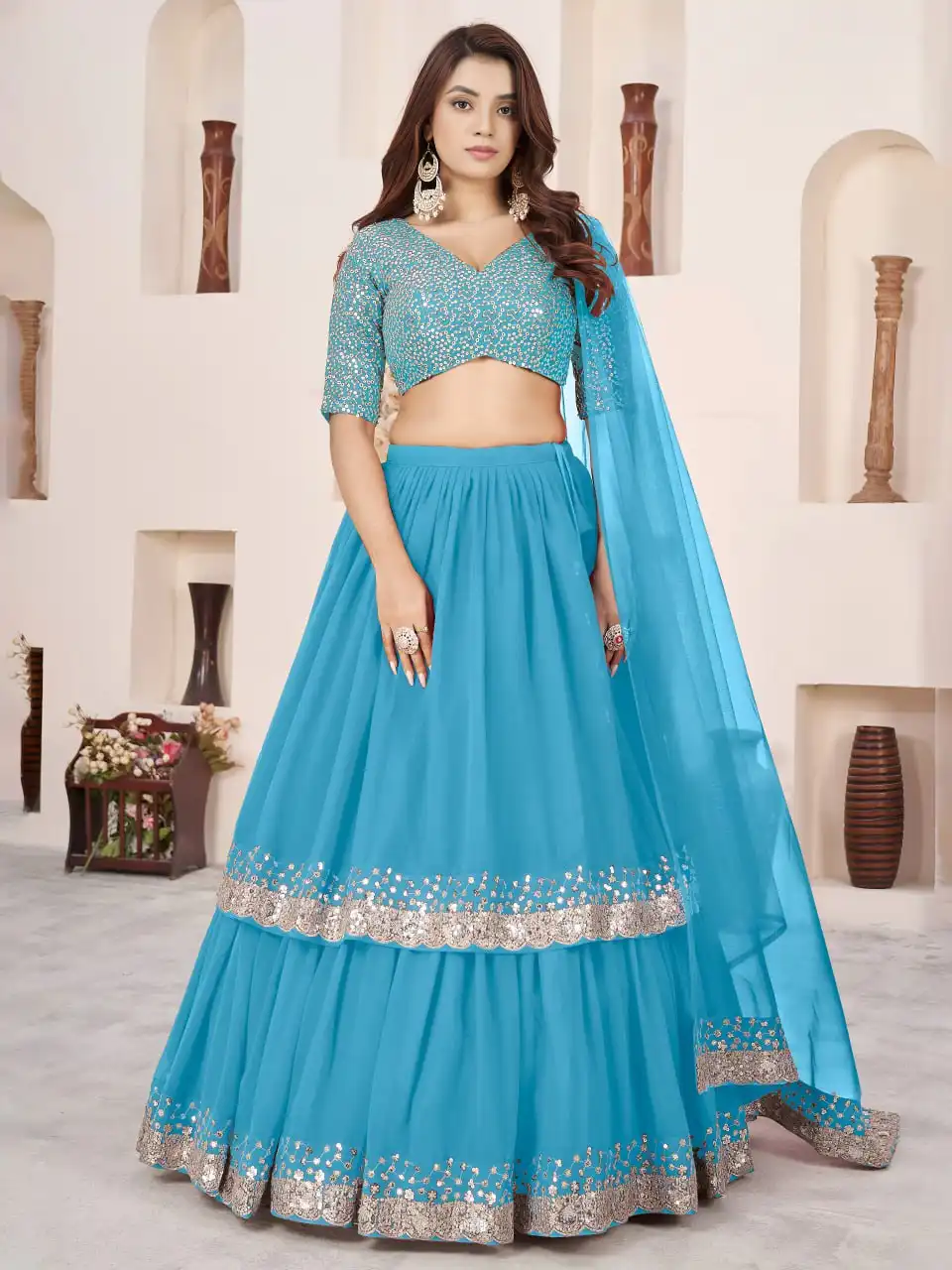 Zeel 5066H Party Wear Lehenga Choli For Women