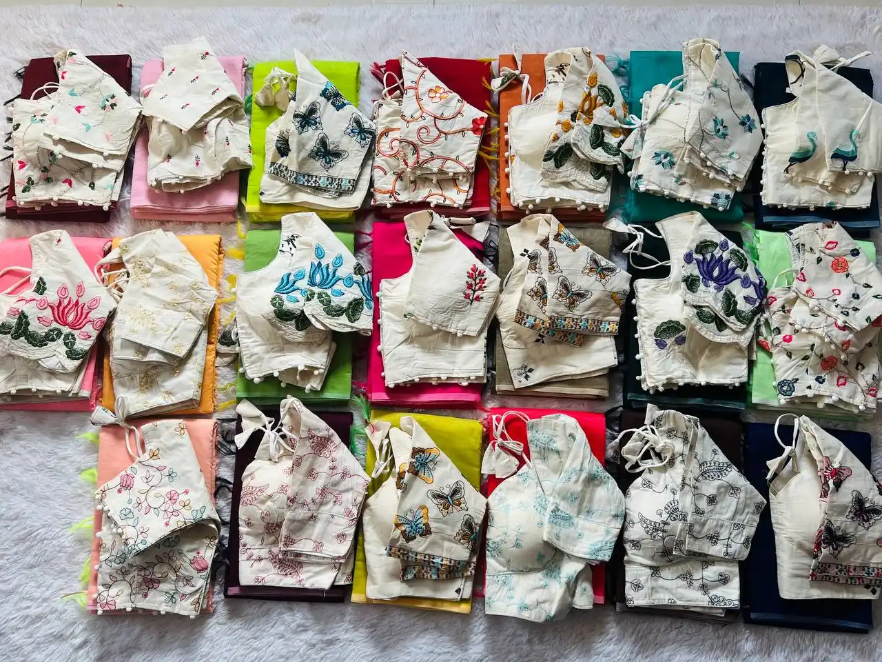 WMS Vol 138 Simple Saree Blouse Designs Wholesale Market