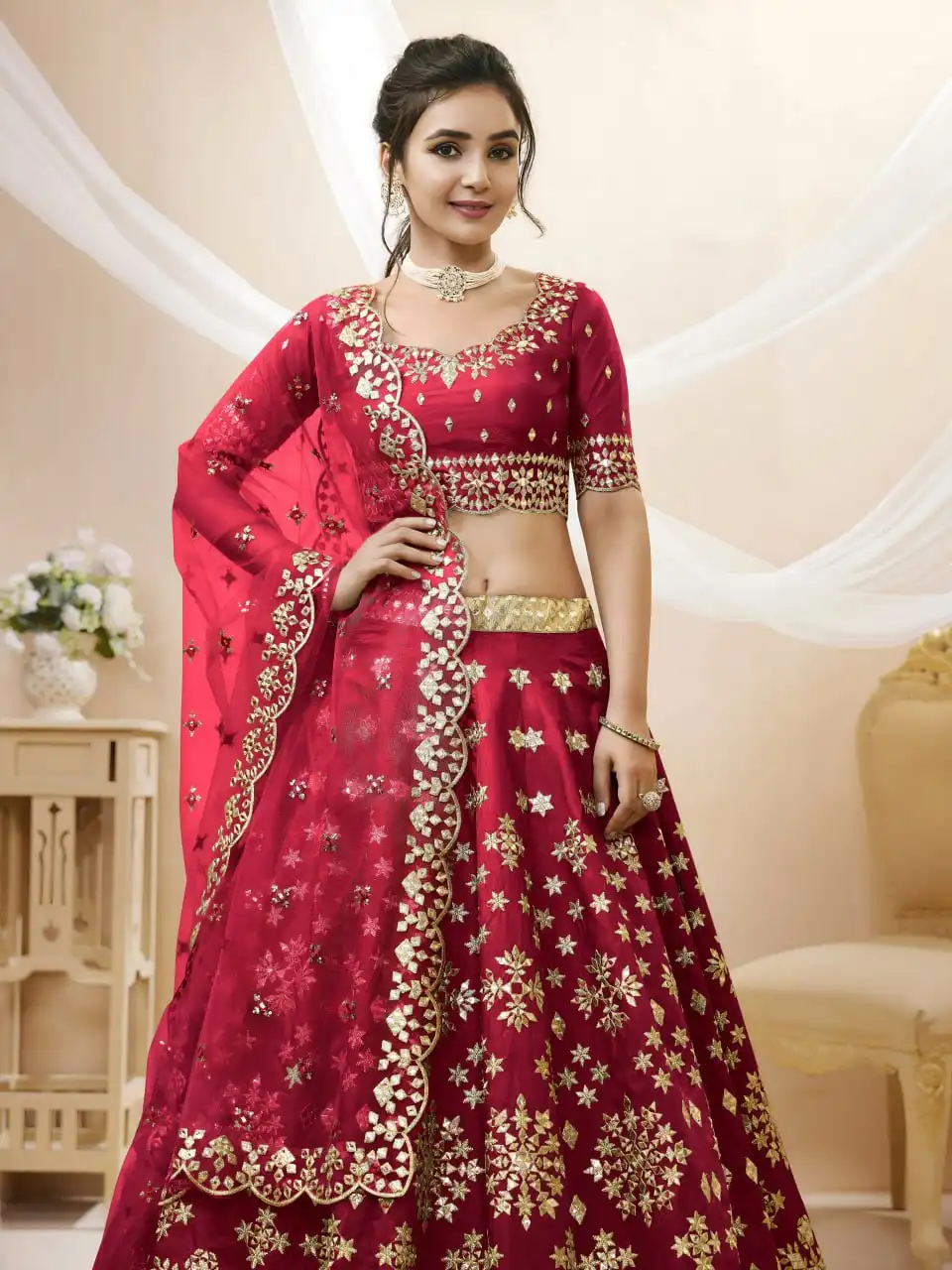 Zeel 502 Wedding Lehenga Choli For Women