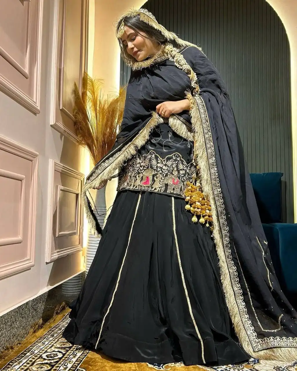 Deepika 5865 Pakistani Lehenga Top Design