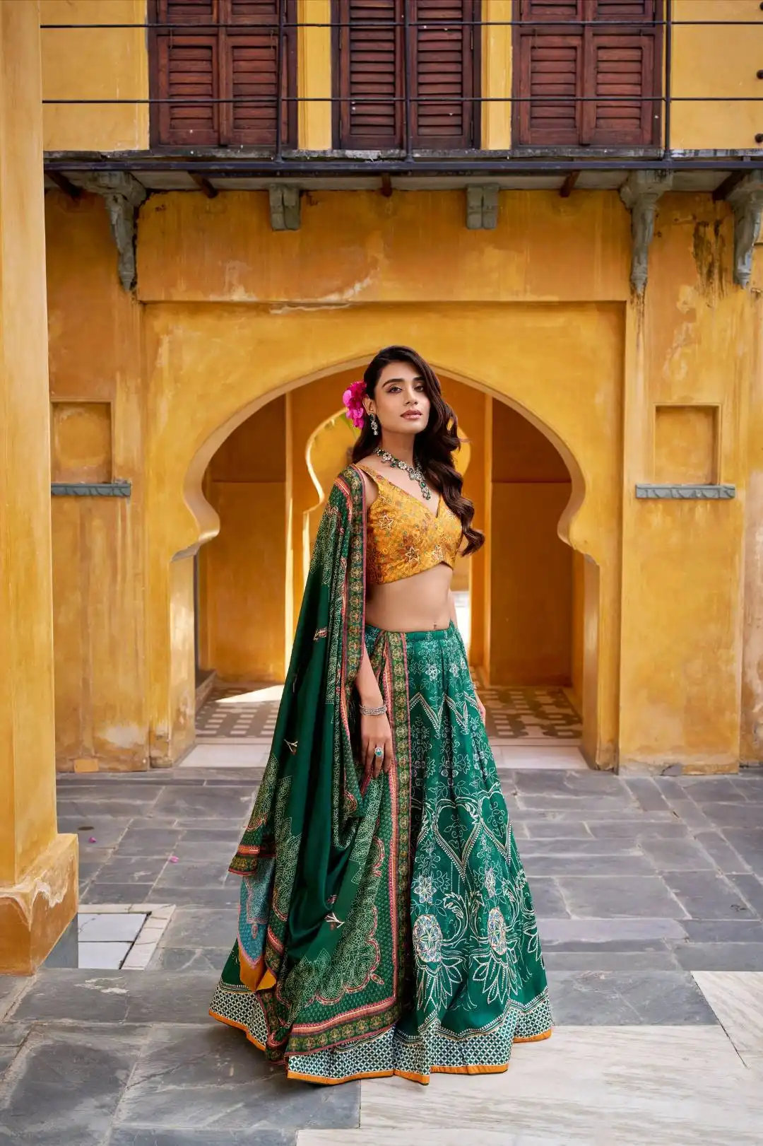 WMN 1010 Printed Lehenga Choli For Women Wholesale Online