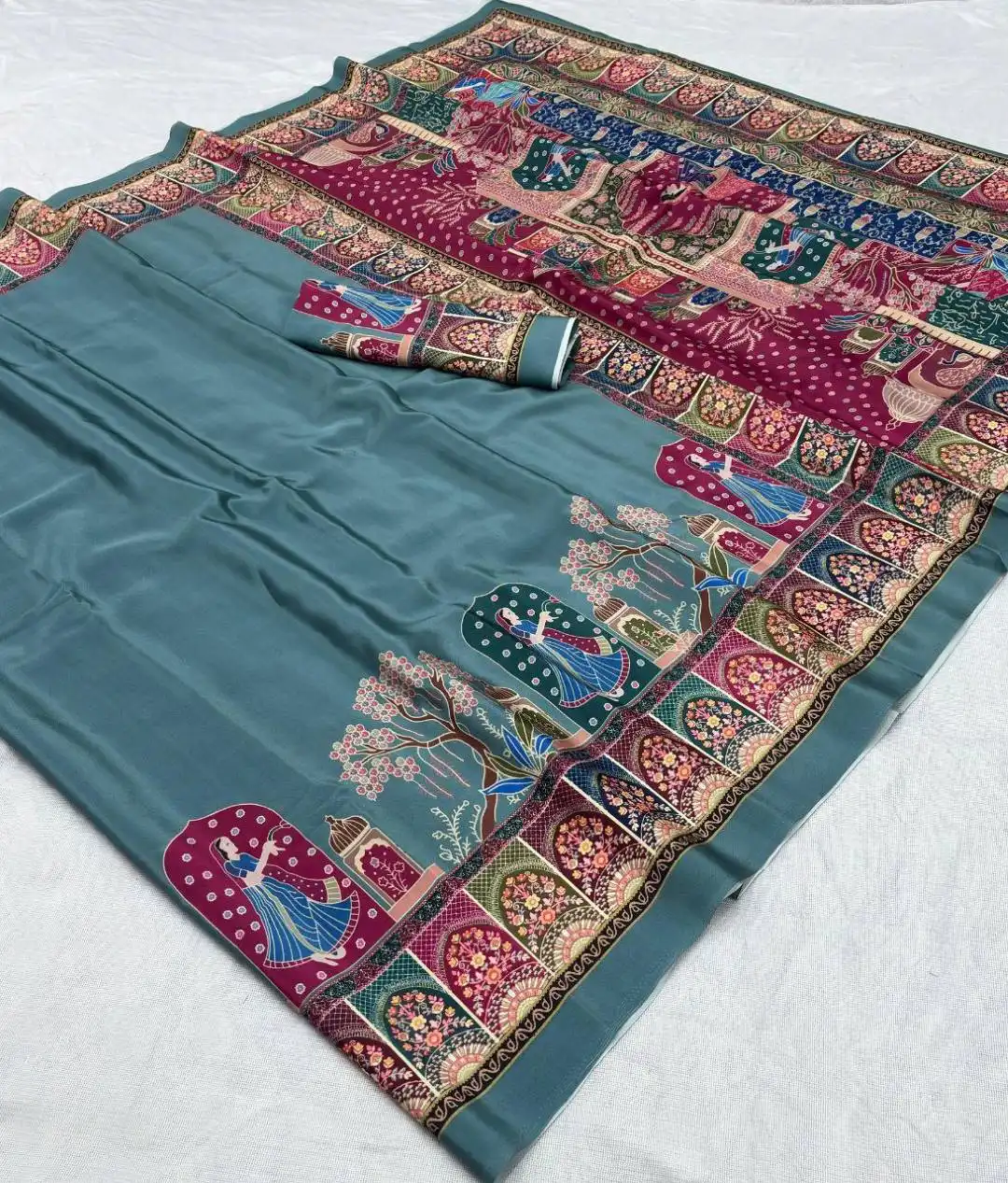 VFT Vol 202 Printed Saree Wholesale Market In India