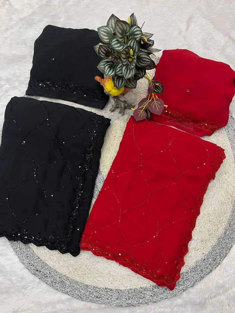 RC1 6061 Party Wear Saree Wholesale Market Surat