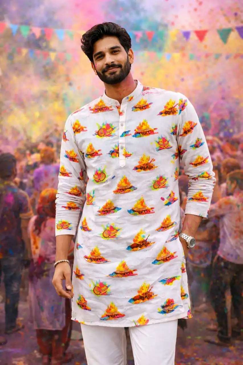 Shyam Vol 79 Kurta Pajama Holi Special For Men Wholesale Online