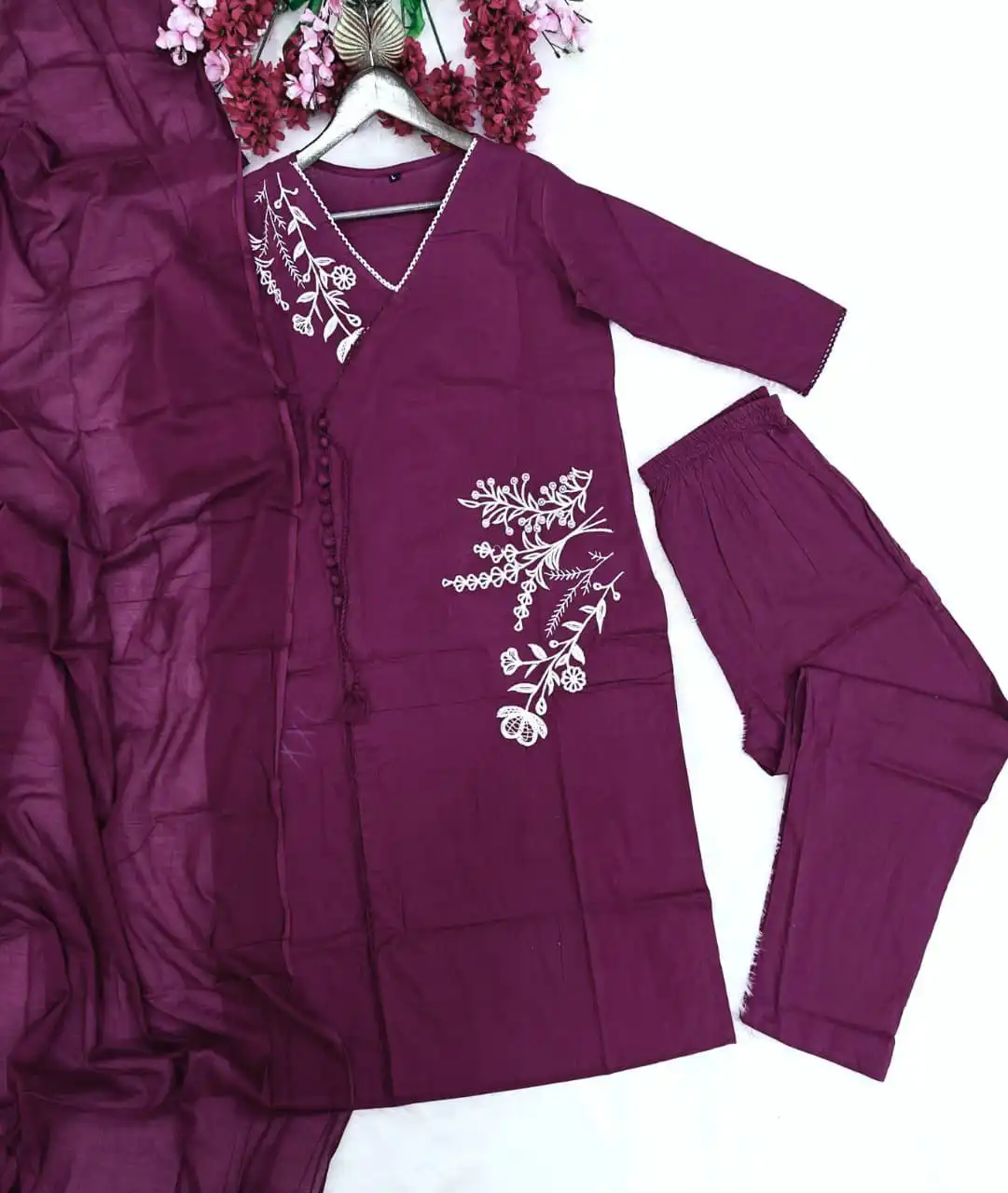 Laxmy Vol 48 Kurti Pant Dupatta Set Wholesale Online