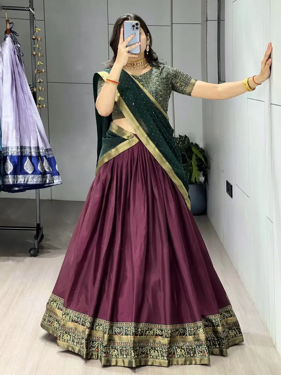 WMT 8225 Lehenga Choli Wholesale Market In Surat