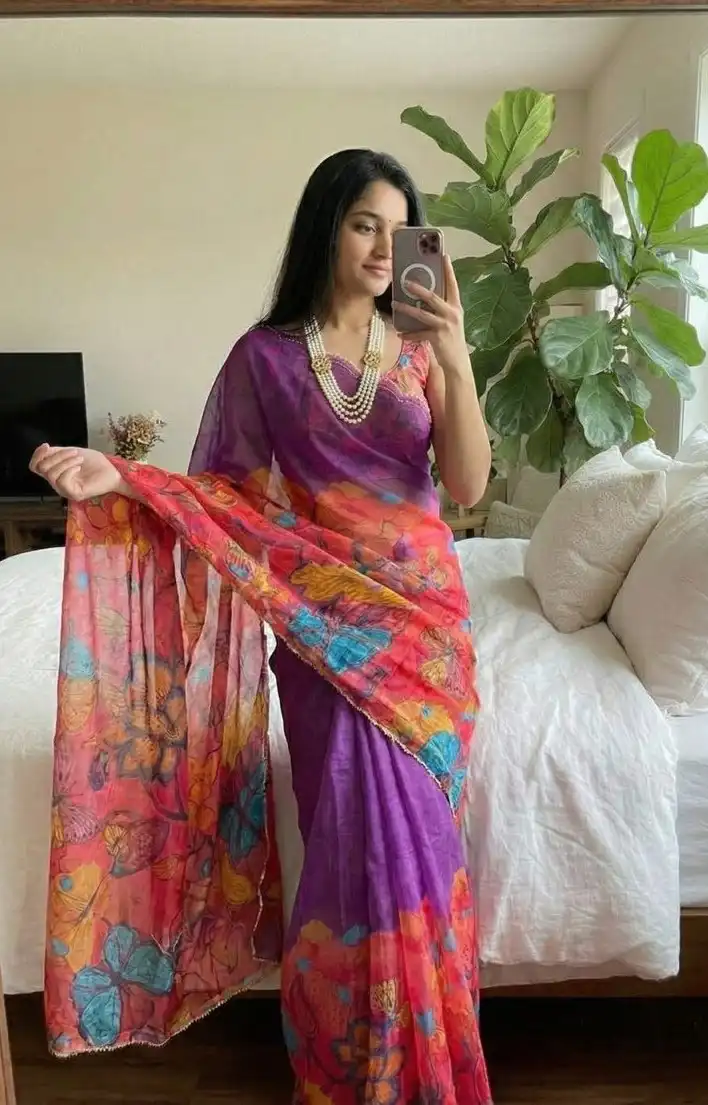 WMS Vol 144 Digital Print Saree Manufacturer In Surat