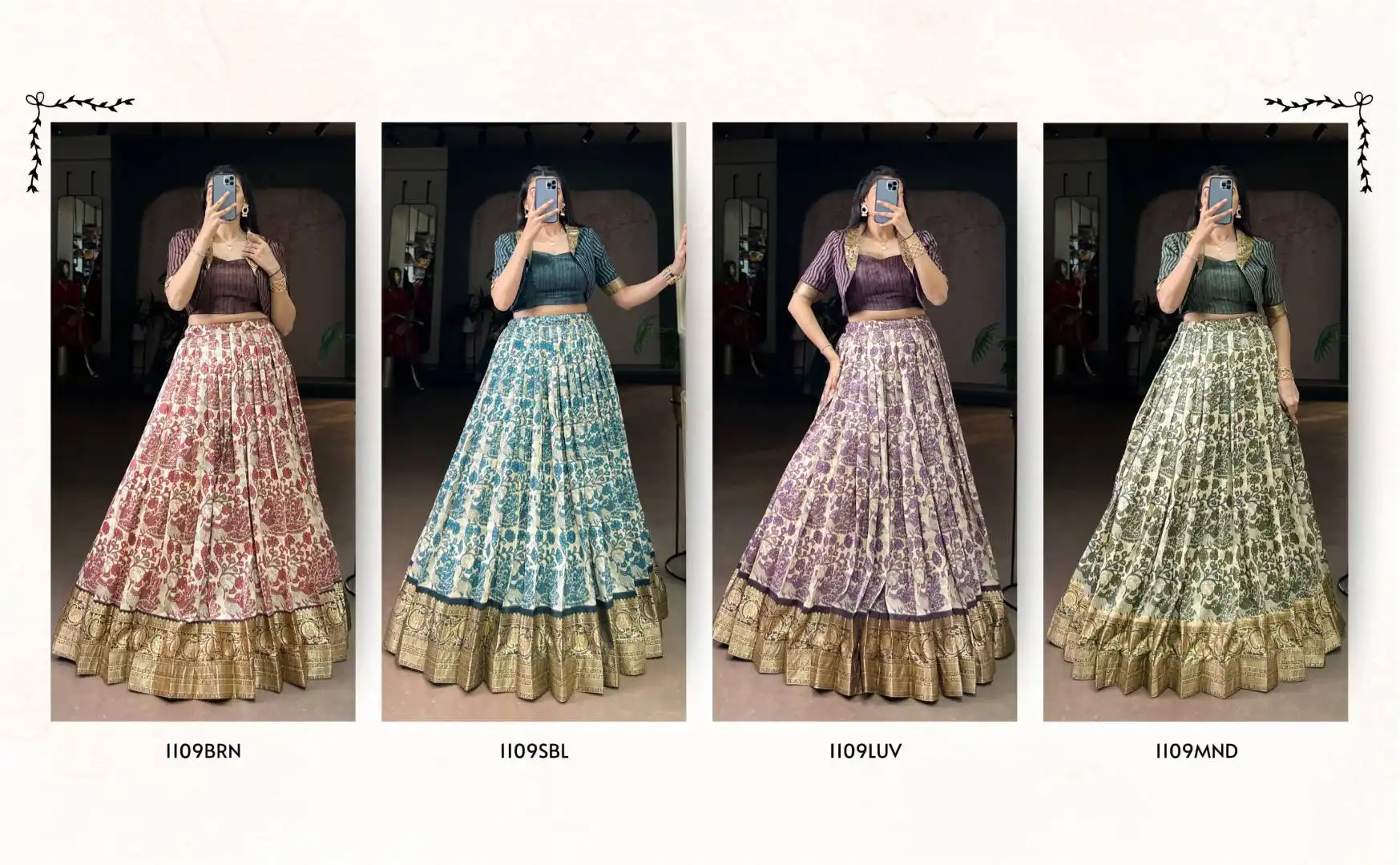 WMN 1109 Lehenga Choli Manufacturers In Surat