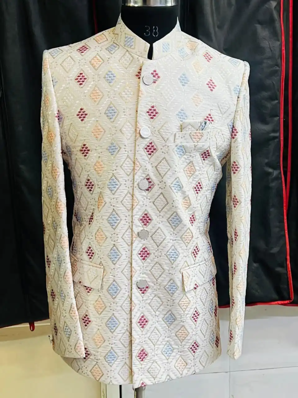 Shyam Vol 64 Jodhpuri Jacket For Men Wedding