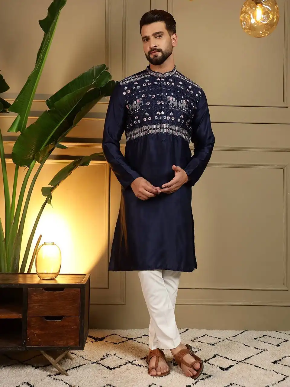 SS2016 Vol 03 Mens Kurta Pajama Wholesale Surat Online