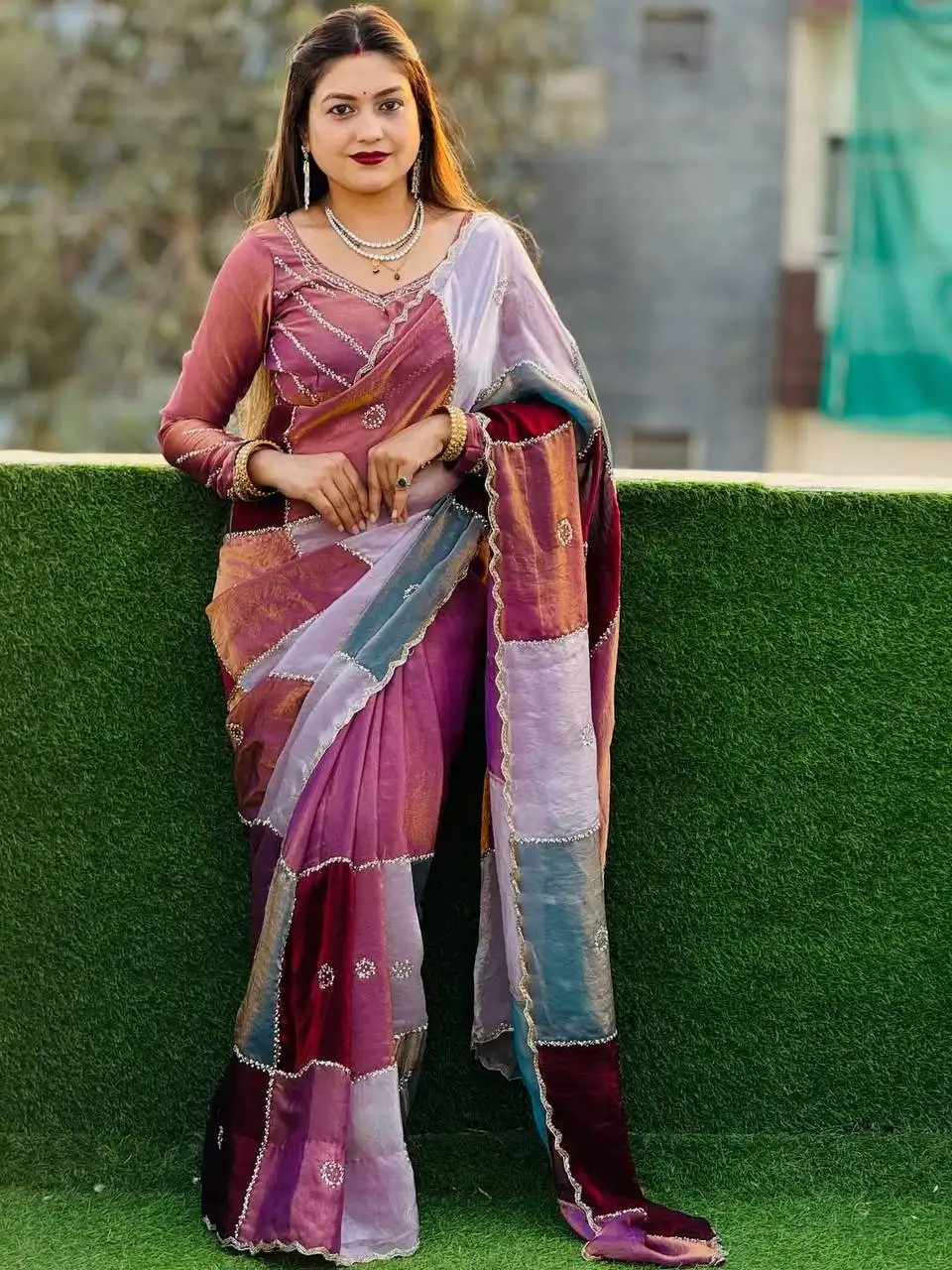 WMS Vol 146 Khatli Hand Work Saree Online