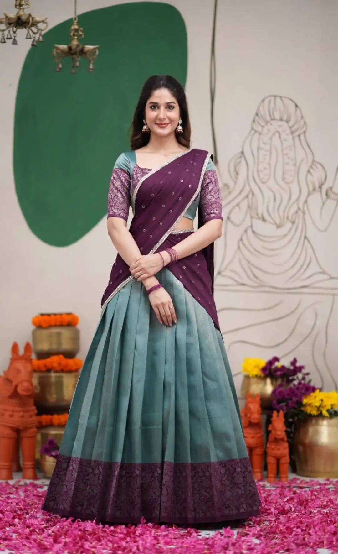 Vally Vol 107 South Style Lehenga Choli Wholesale Online