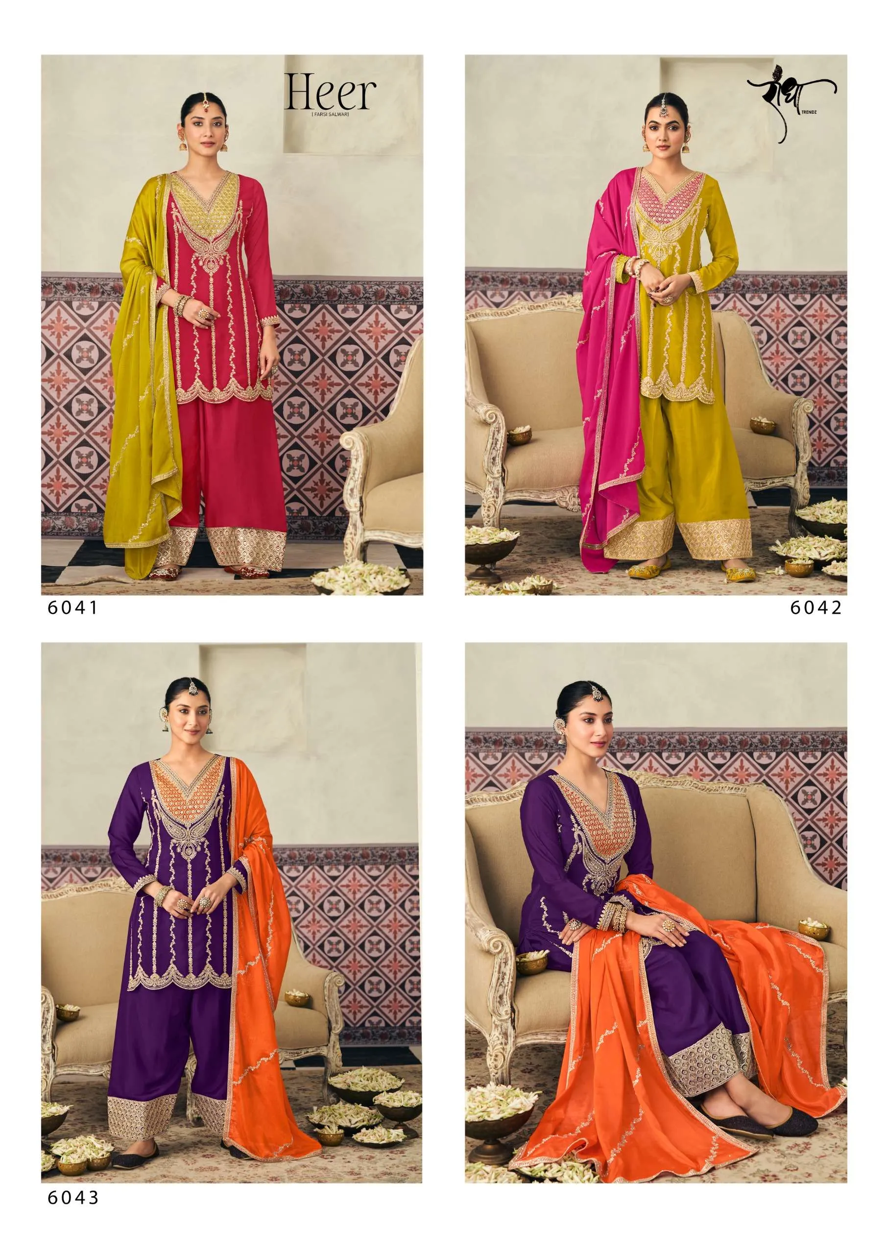 Radha Trendz Heer Readymade Suits
