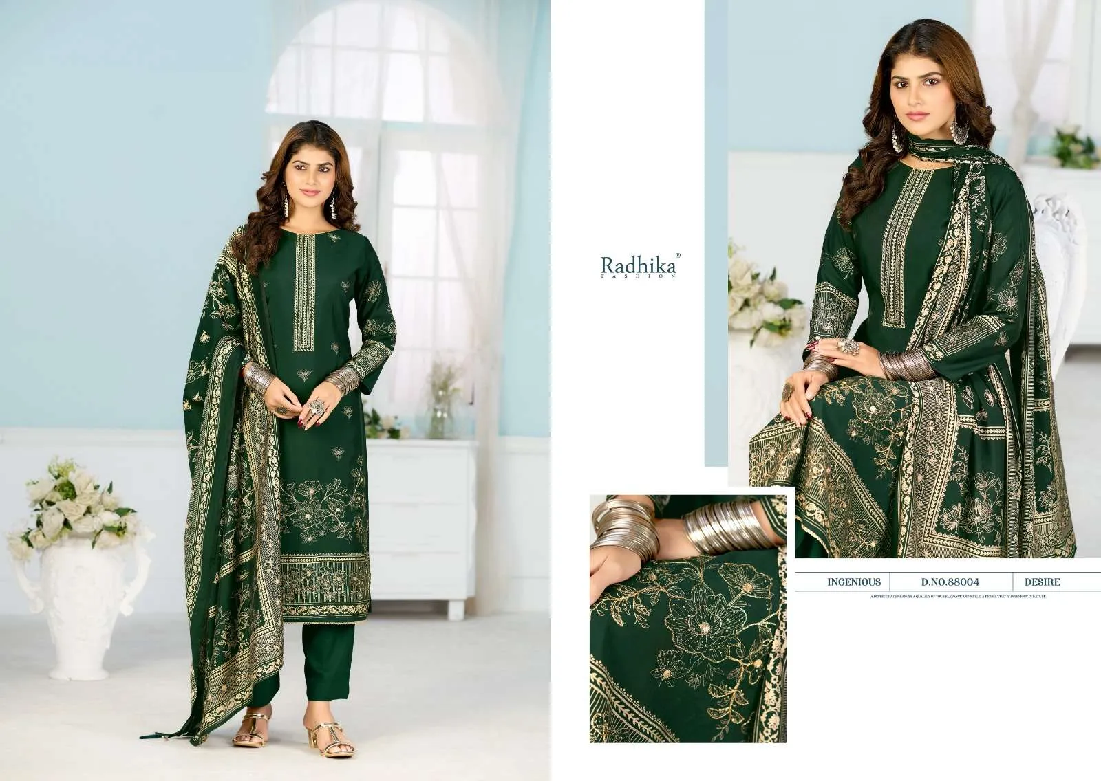 Radhika Fashion Beauty Silk Vol 7 Semi Stitched Suits