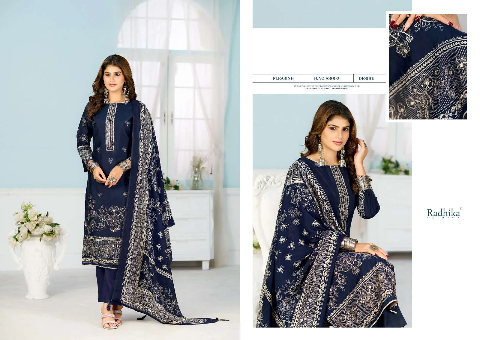 Radhika Fashion Beauty Silk Vol 7 Semi Stitched Suits