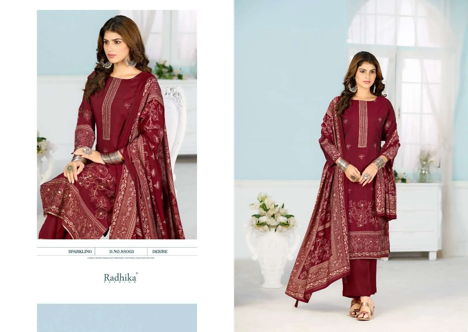 Radhika Fashion Beauty Silk Vol 7 Semi Stitched Suits