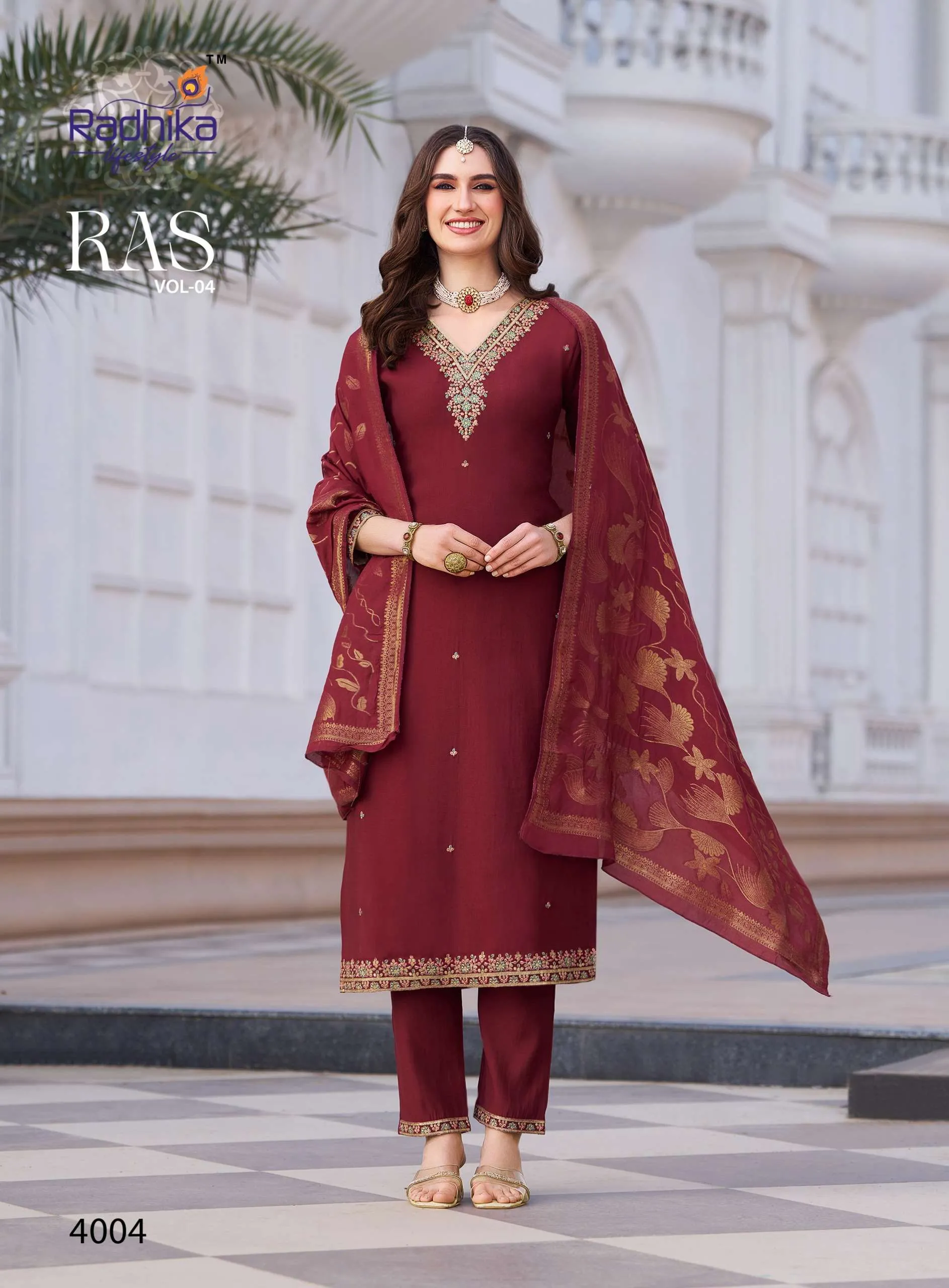 Radhika Life Style Raas Vol 4 Readymade Suits