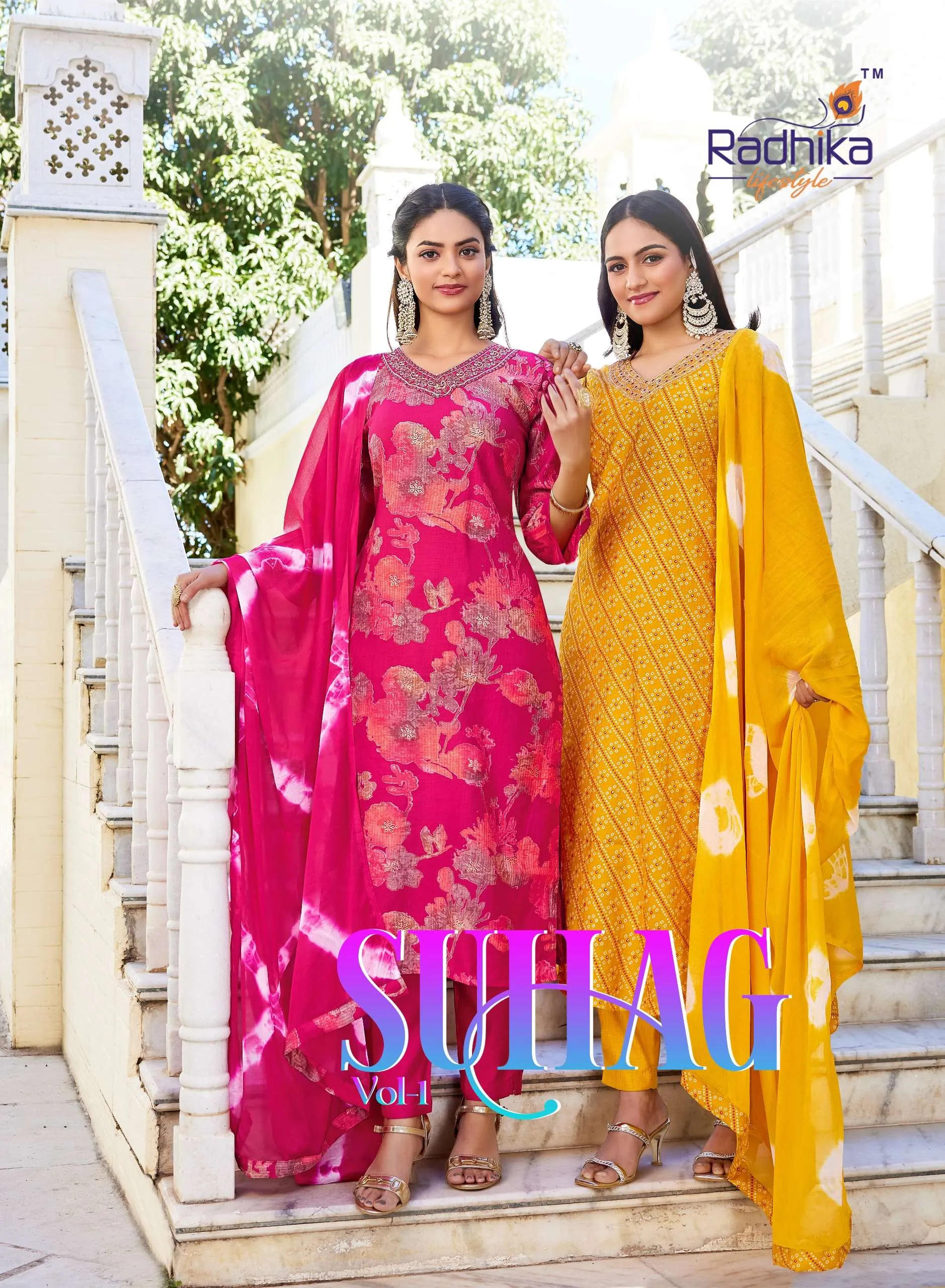 Radhika Life Style Shuag Vol 1 Readymade Suits