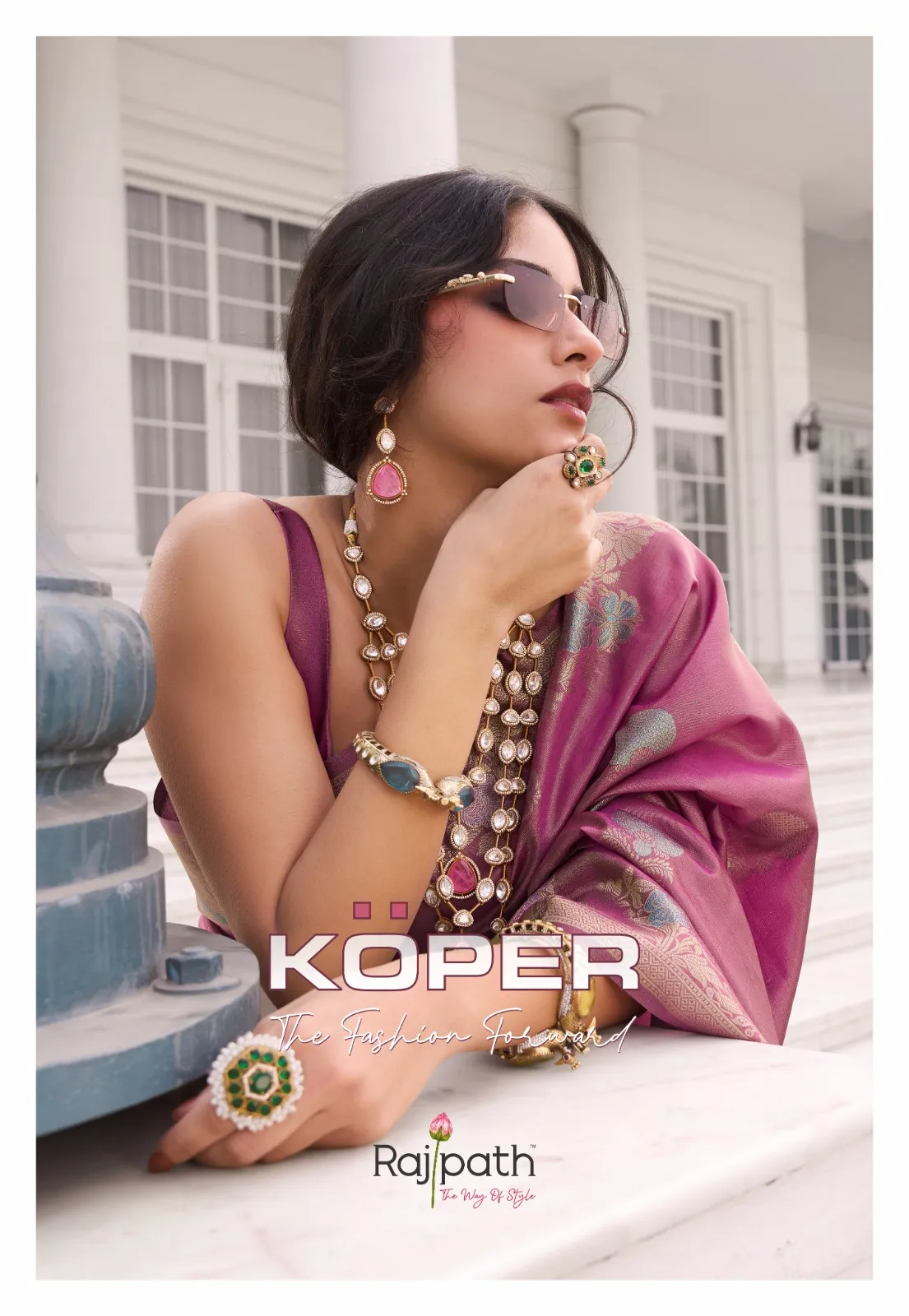 Rajpath Koper Silk Vol 1 Zari Weaving Stylish Saree Collection Sarees