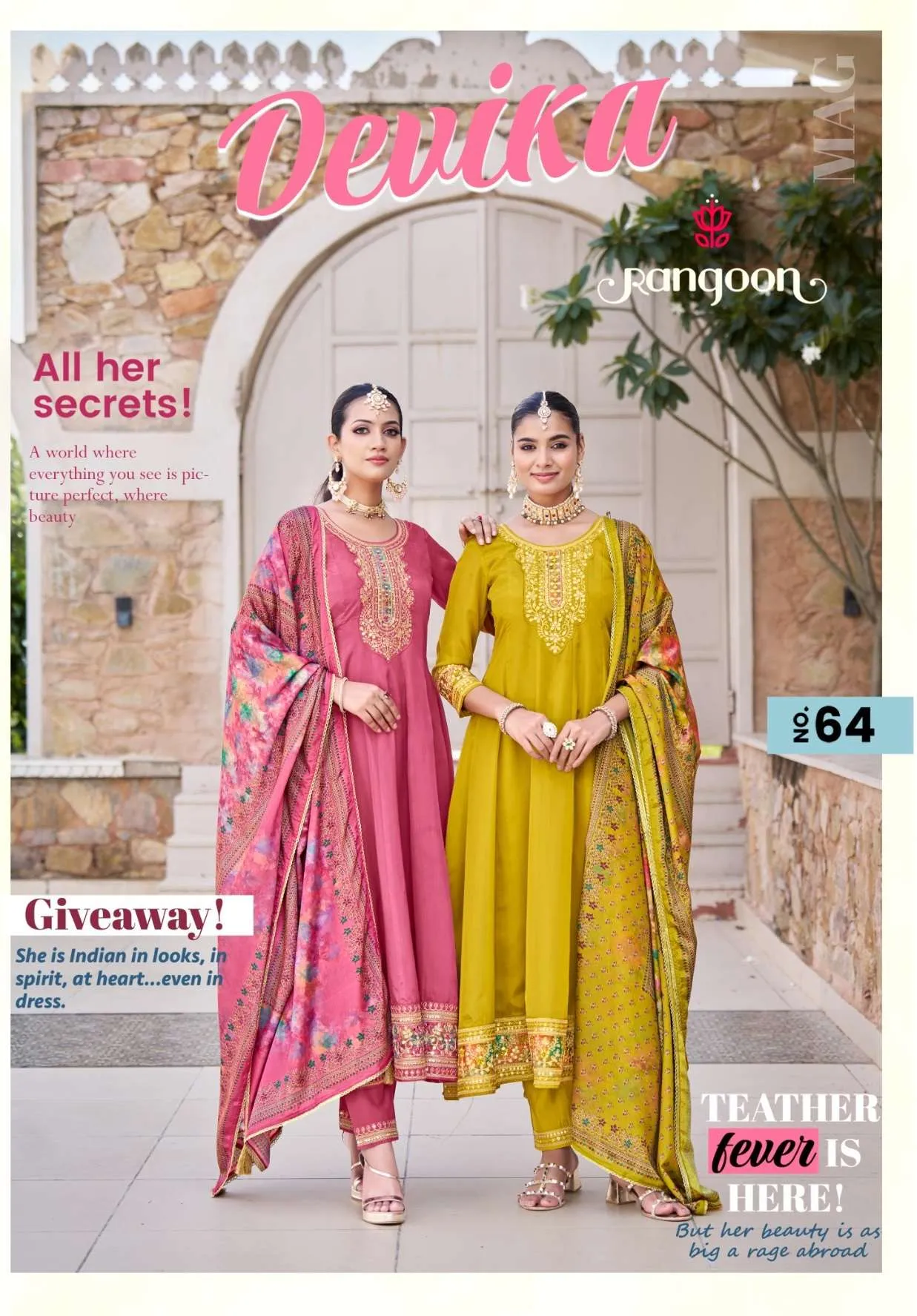 Rangoon Devika Readymade Suits