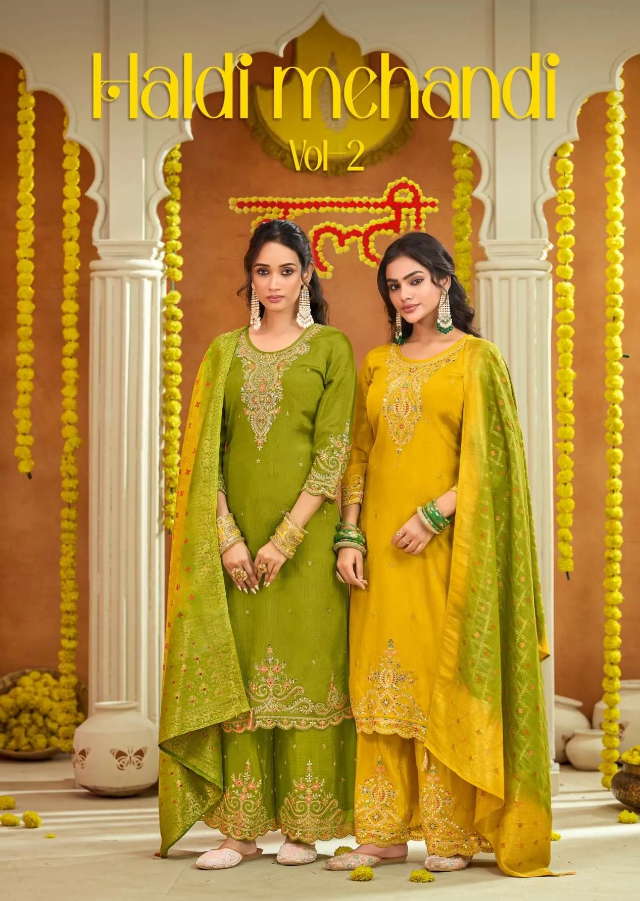 Rangoon Haldi Mehandi Vol 2 Readymade Suits
