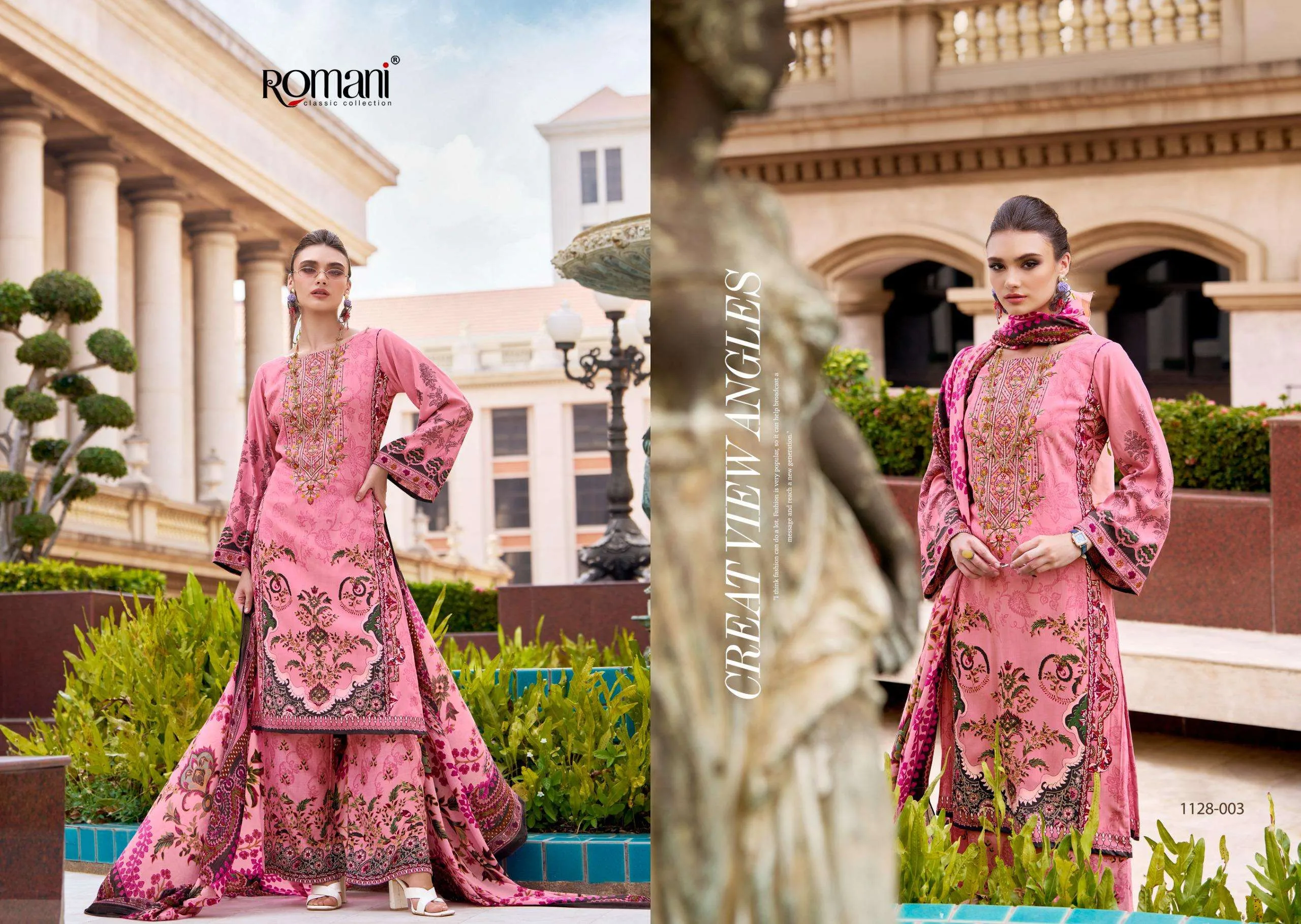 Romani Mahira Vol 6 Unstitched Suits