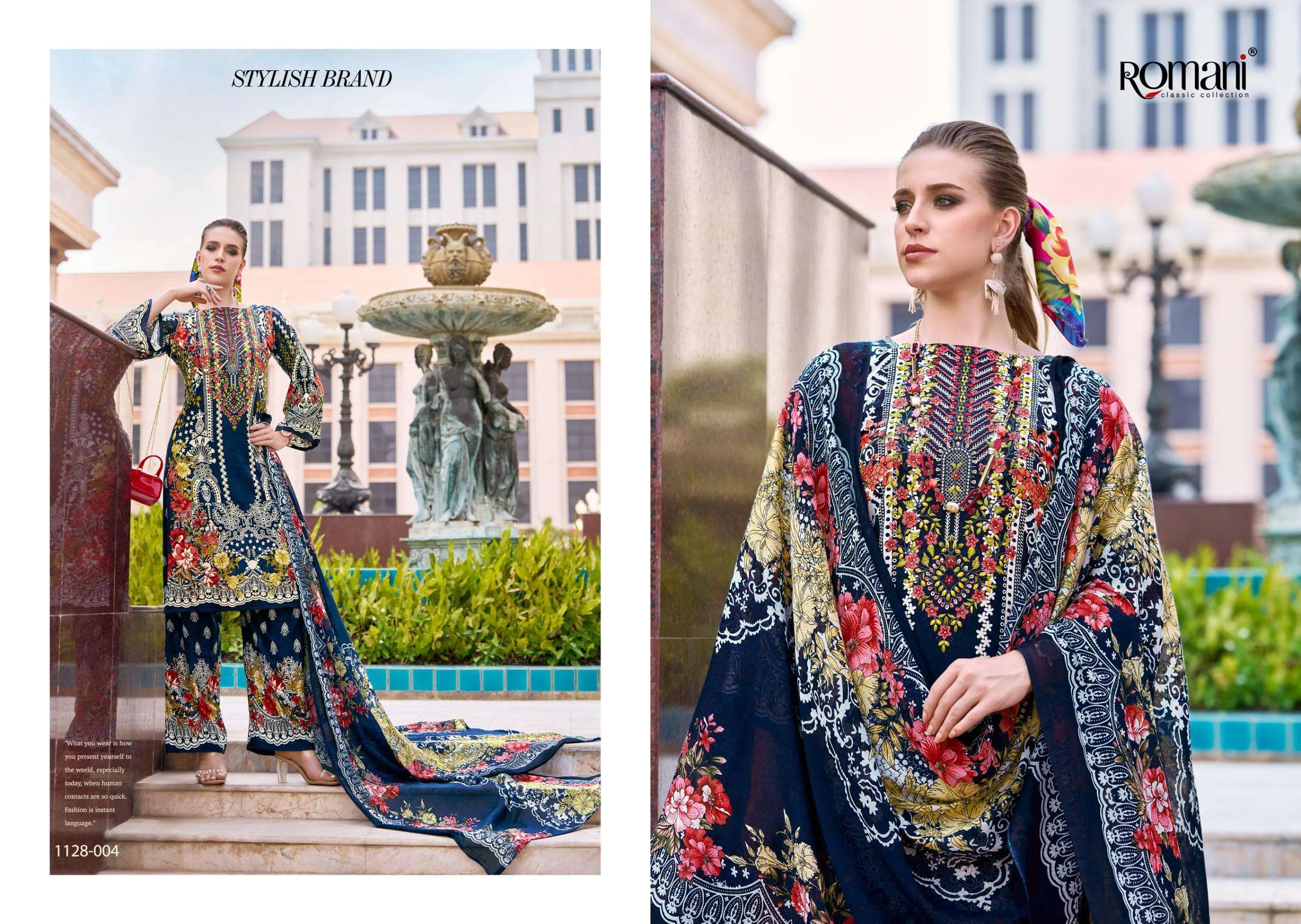 Romani Mahira Vol 6 Unstitched Suits