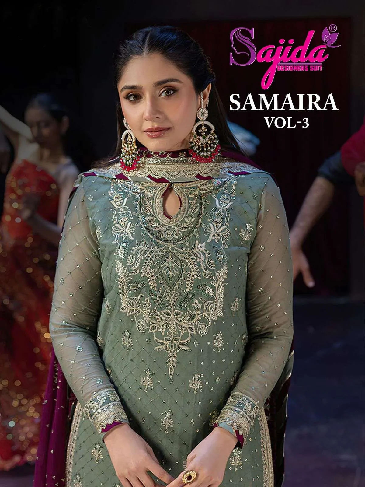 Sajida Samaira Vol Unstitched Suits