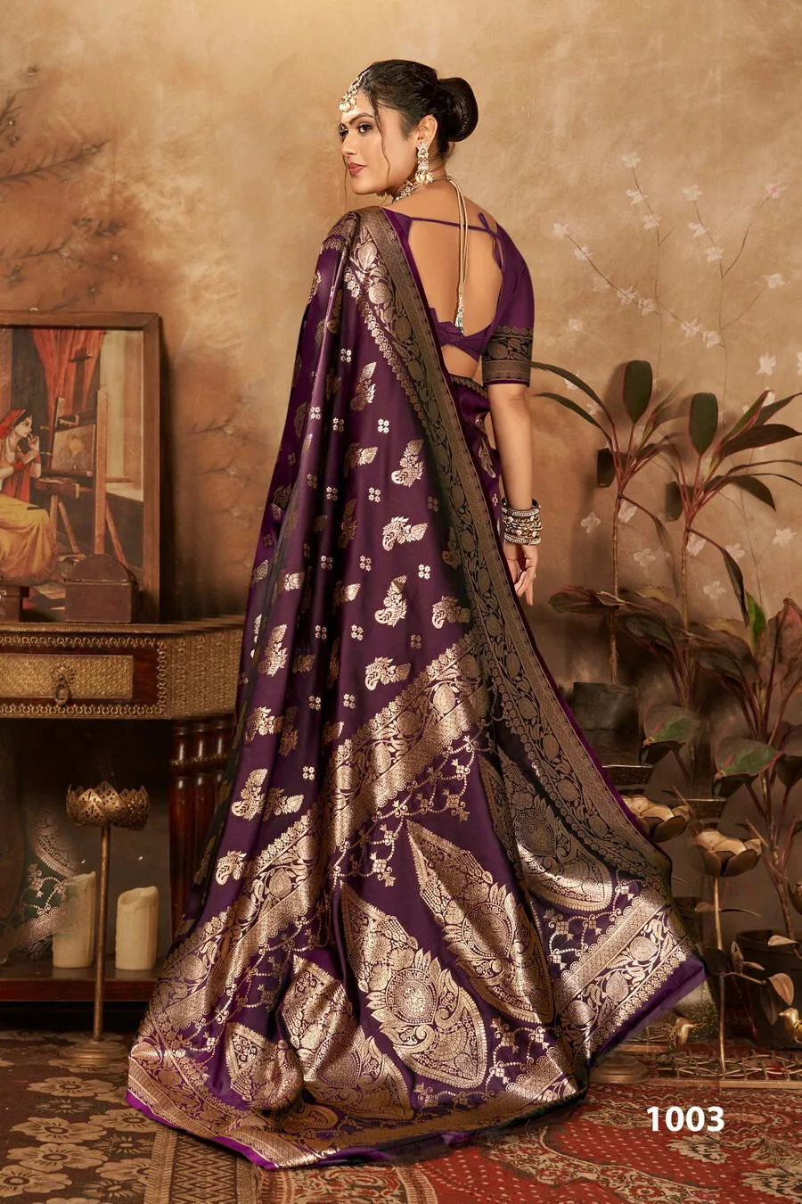 Saroj Arundhati Silk Vol 1 Zari Weaving Silk Saree Collection Sarees - Image 2