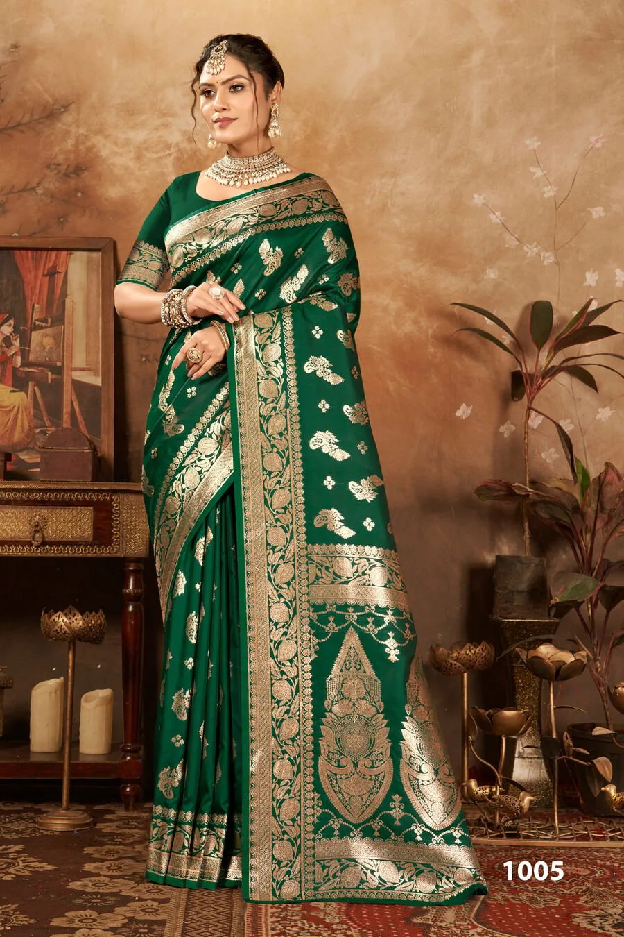 Saroj Arundhati Silk Vol 1 Zari Weaving Silk Saree Collection Sarees - Image 3