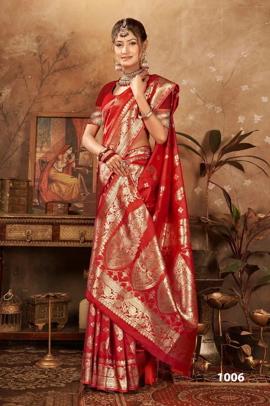 Saroj Arundhati Silk Vol 1 Zari Weaving Silk Saree Collection Sarees - Image 6
