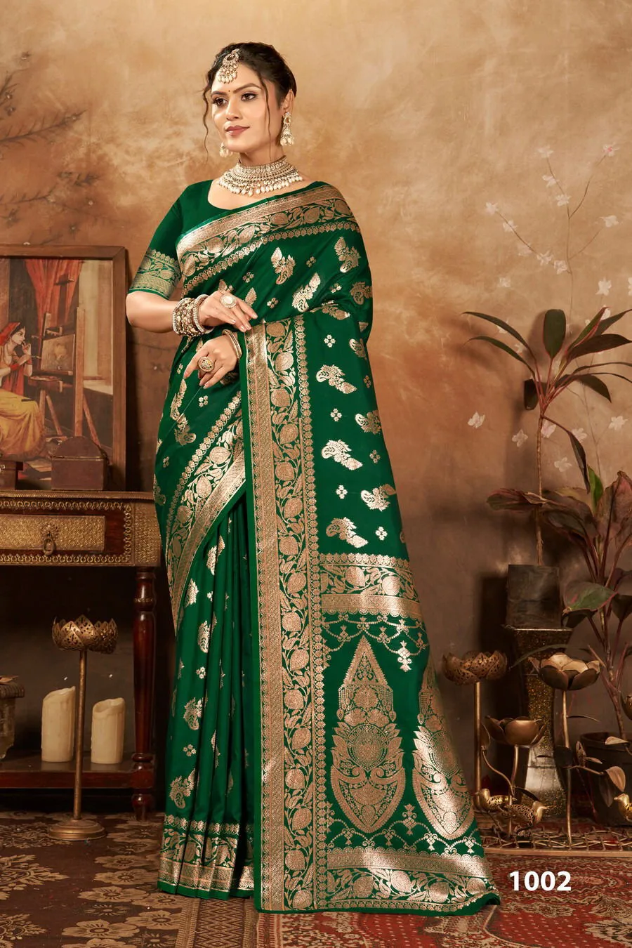 Saroj Arundhati Silk Vol 1 Zari Weaving Silk Saree Collection Sarees - Image 7