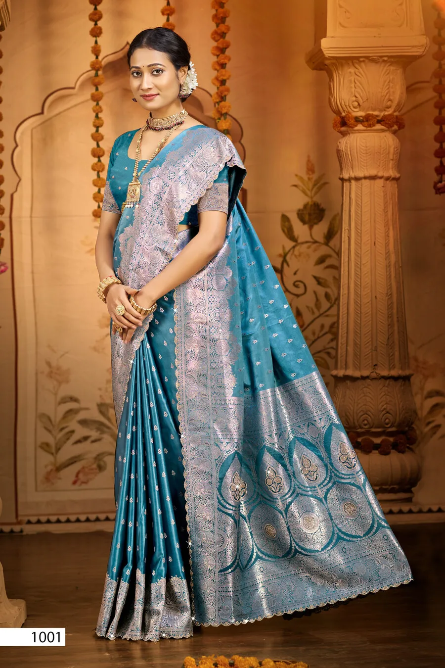 Saroj Padmavati Satin Saroski Vol 1 Silk Saree Collection Sarees