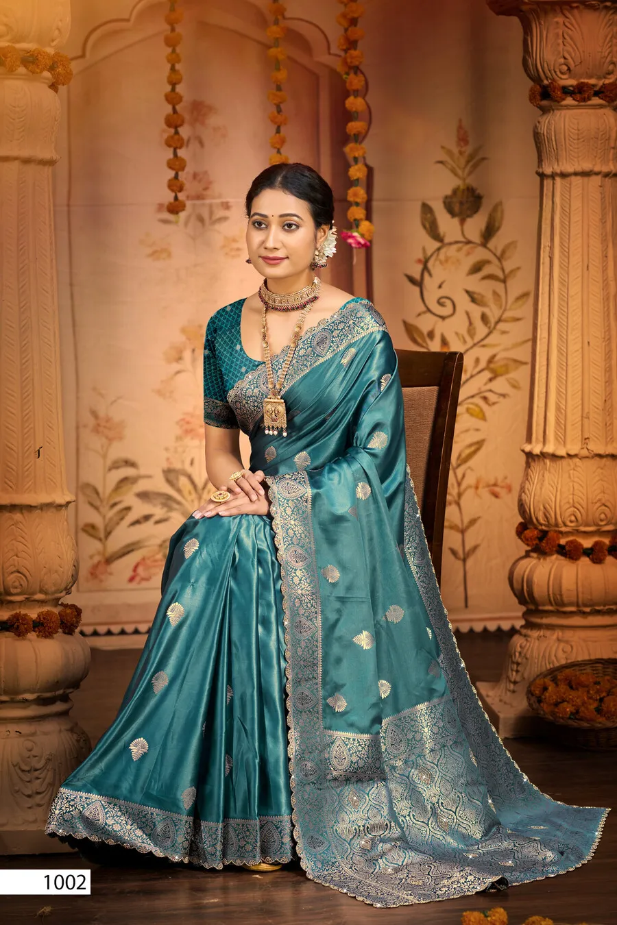 Saroj Padmavati Satin Saroski Vol 3 Silk Saree Collection Sarees