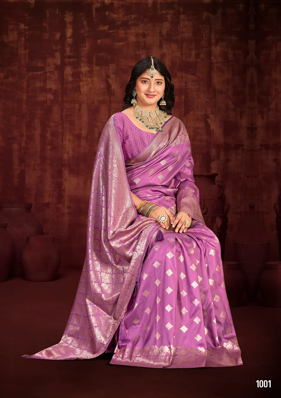 Saroj Shreya Silk Vol 1 Silk Wedding Wear Saree Collection Sarees