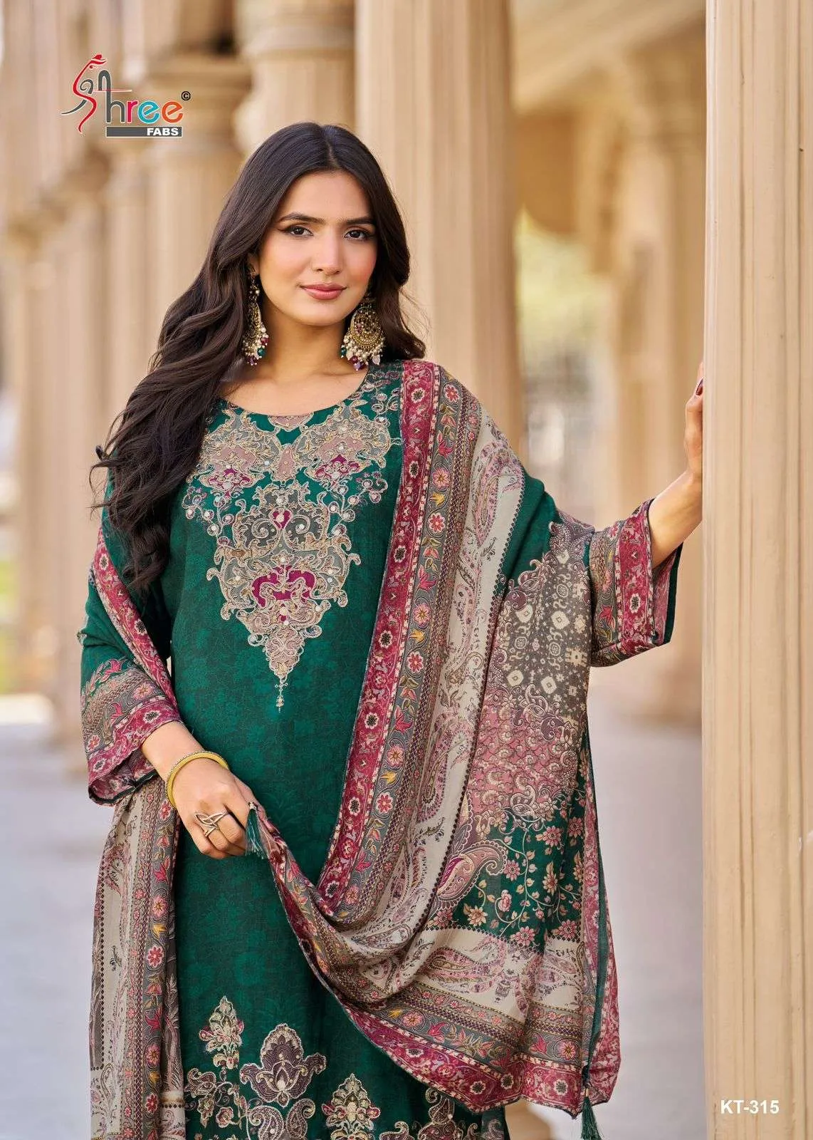 Shree Fab Kt 317 Pakistani Suits