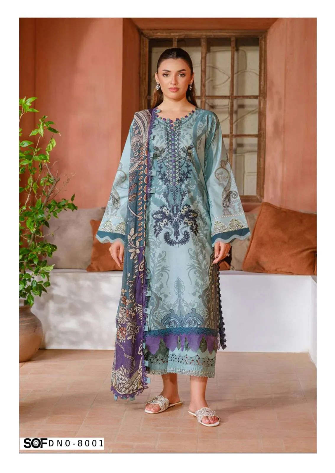 Shree Om Fab Saira Rizwan Vol Unstitched Suits