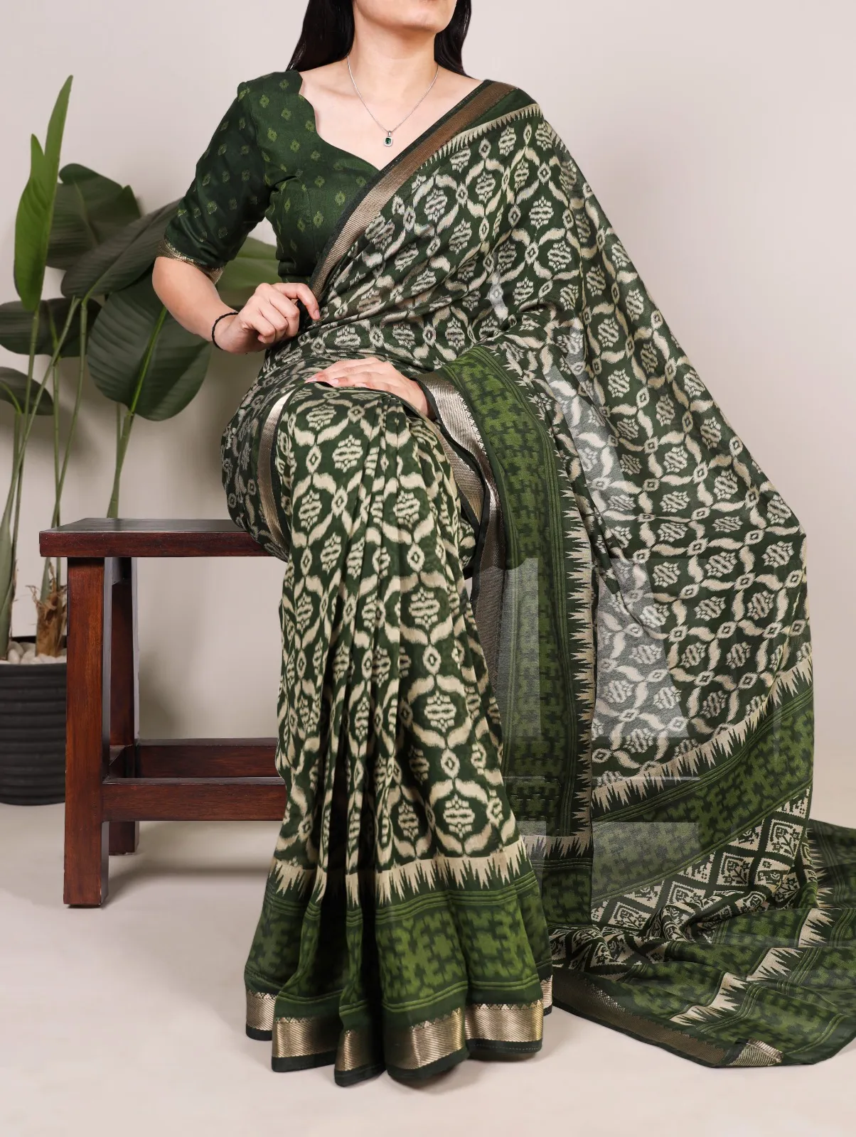 Taraa L 7020 Viscose Chanderi Zari Border Daily Wear Saree Collection Sarees