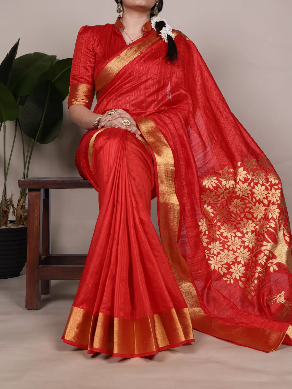 Taraa L 7903 Raw Silk Zari Worked Fancy Saree Collection Sarees