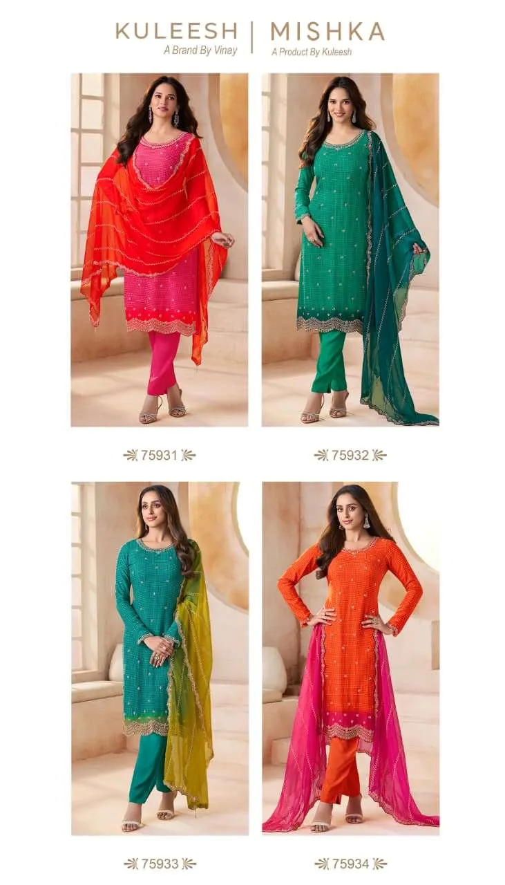 Vinay Fashion Llp Mishka Semi Stitched Suits