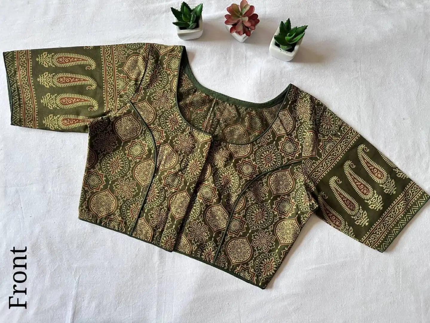 Ruhi Vol 159 Handblock Printed Blouse Online India