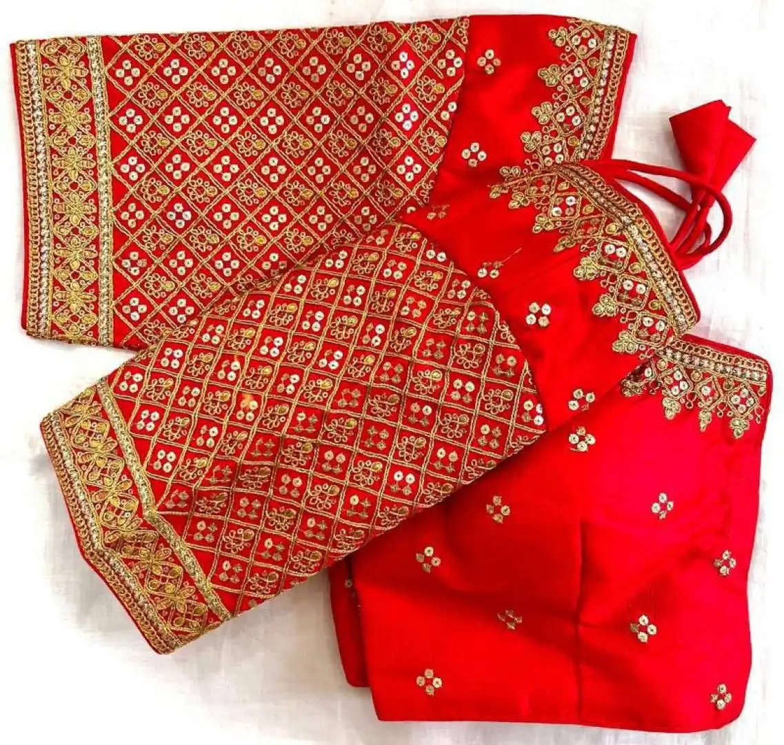 Ruhi Vol 168 Sequins Embroidery Bridal Blouse Designs