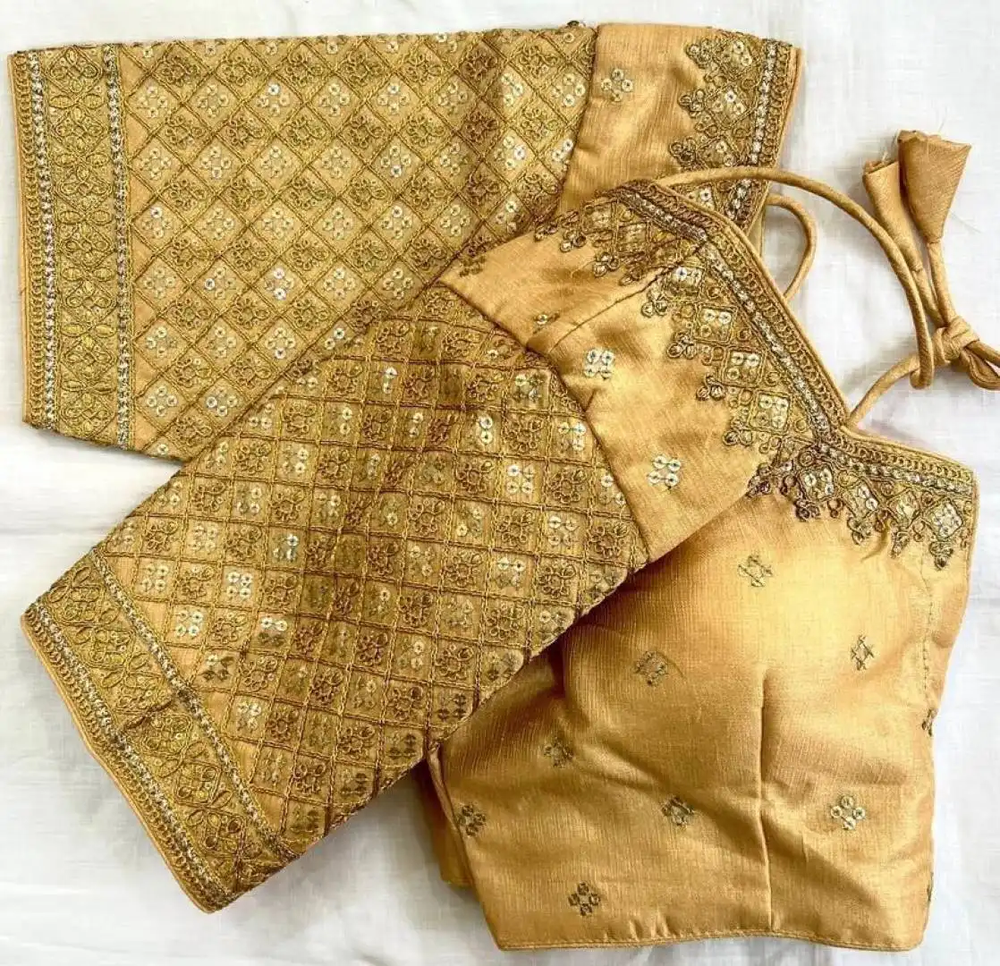 Ruhi Vol 168 Sequins Embroidery Bridal Blouse Designs