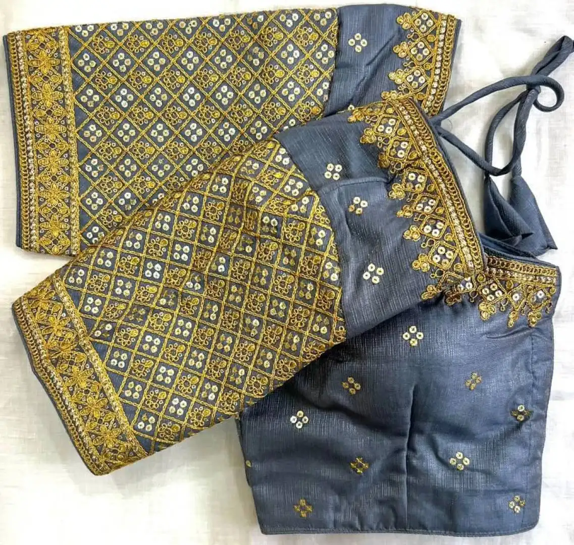 Ruhi Vol 168 Sequins Embroidery Bridal Blouse Designs