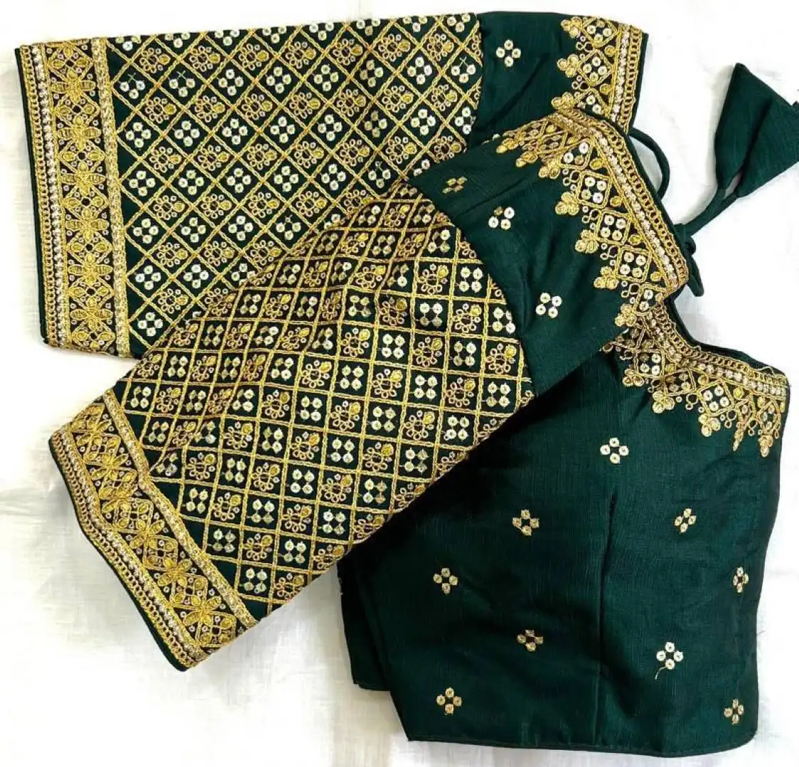 Ruhi Vol 168 Sequins Embroidery Bridal Blouse Designs