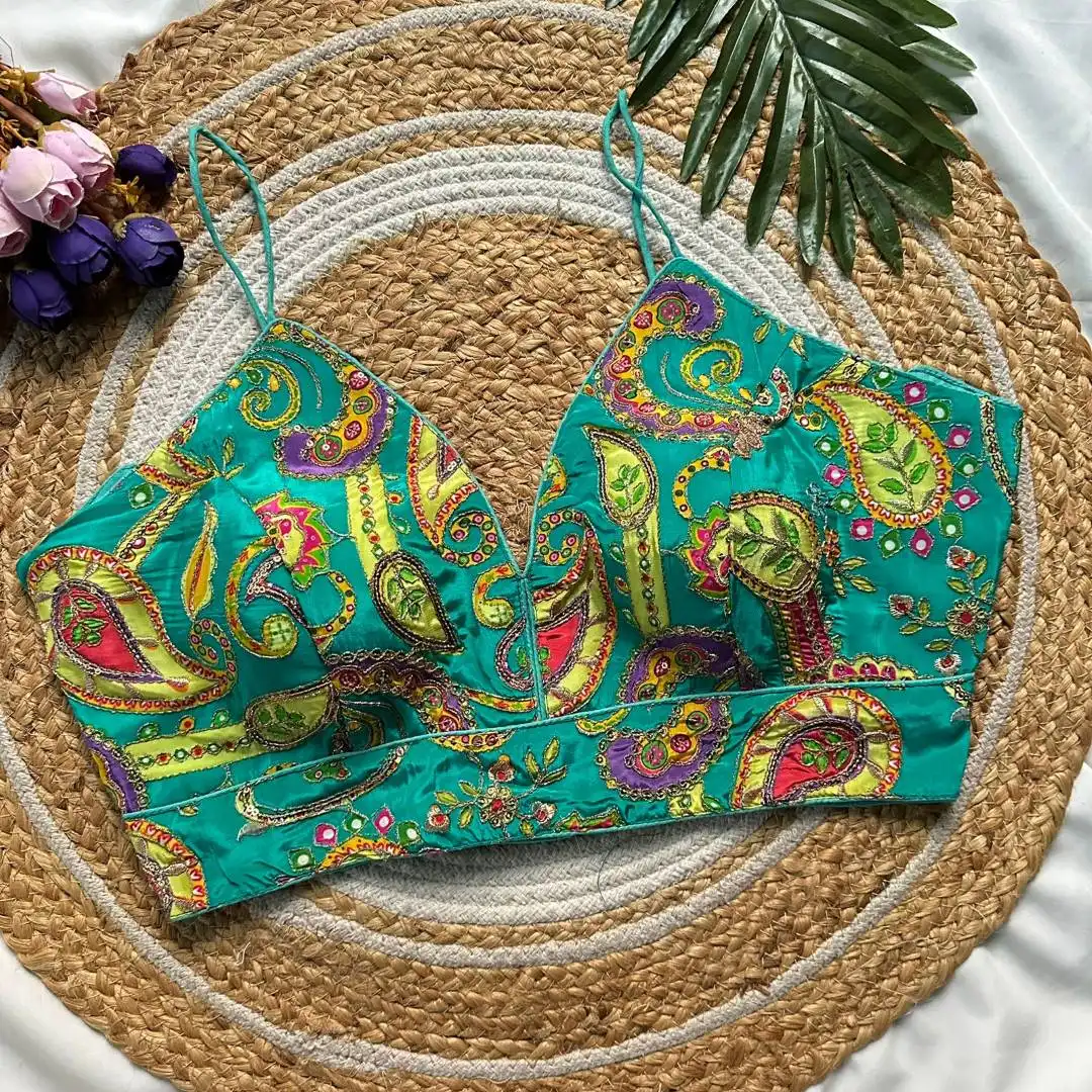 Ruhi Vol 174 Party Wear Blouse Designs in Pure Natural Crepe