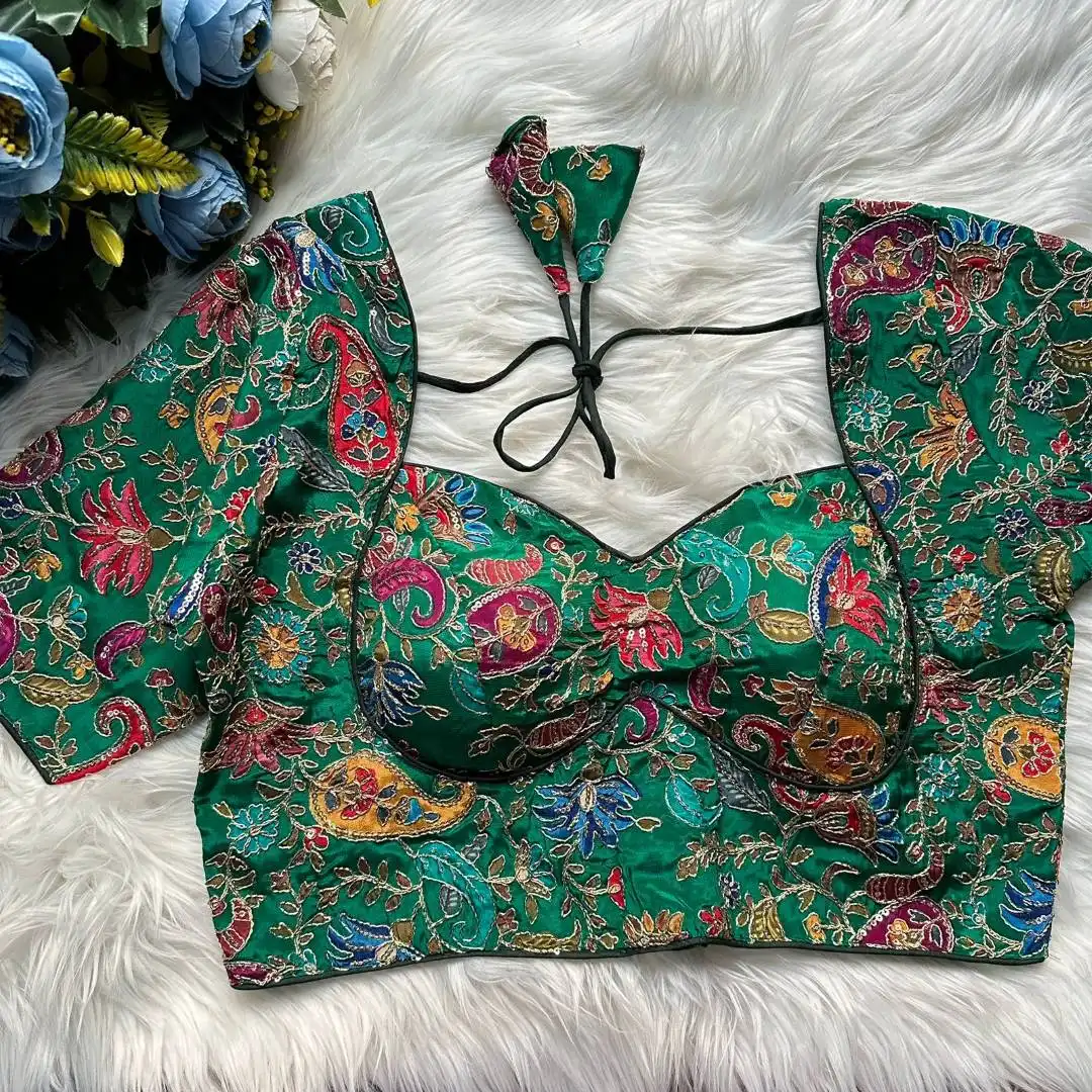 Ruhi Vol 176 Chinon Position Printed Wedding Blouse Designs