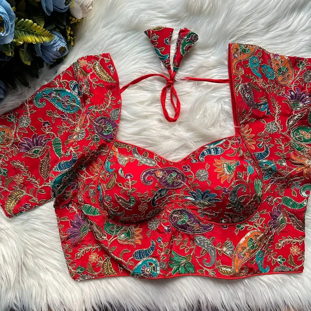 Ruhi Vol 176 Chinon Position Printed Wedding Blouse Designs