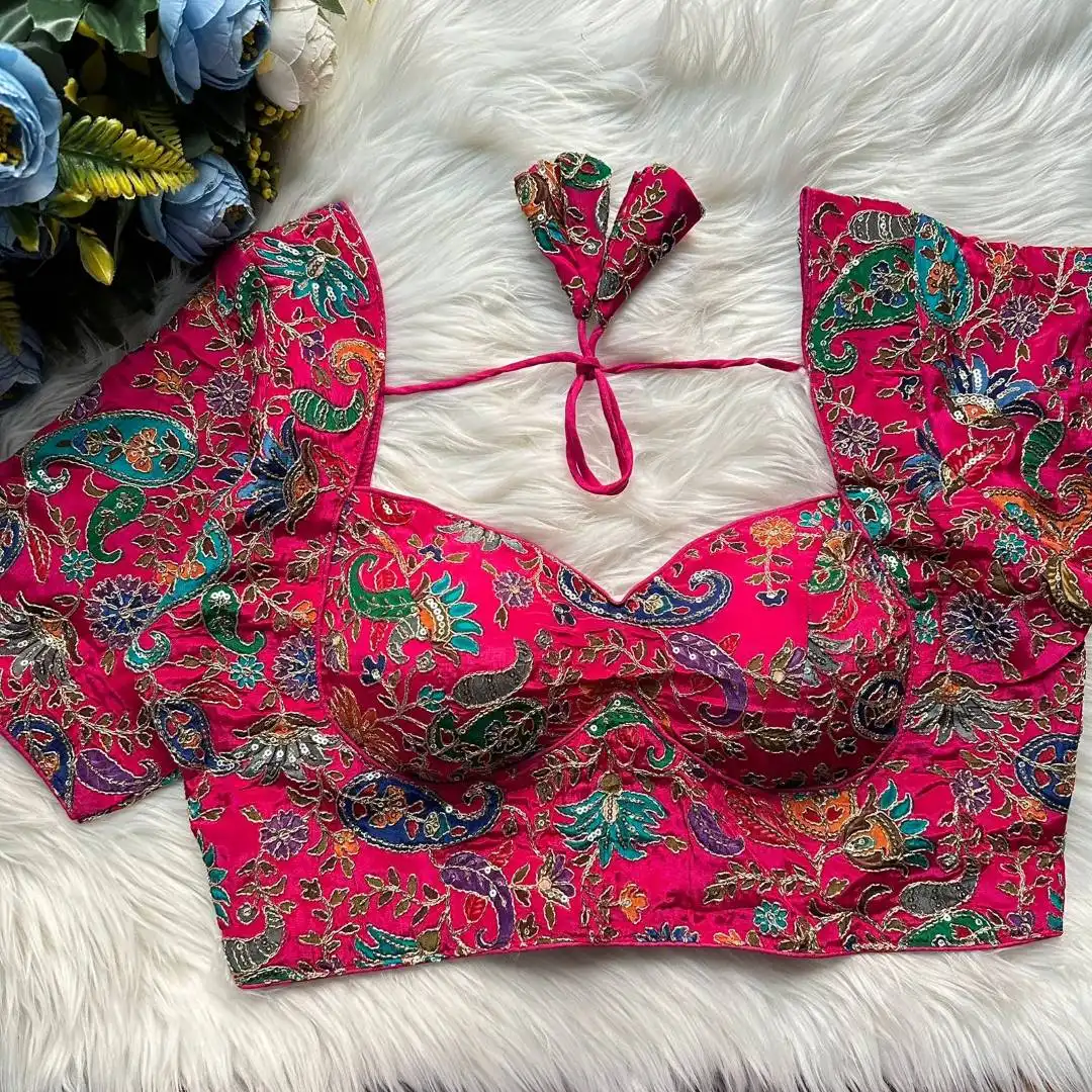 Ruhi Vol 176 Chinon Position Printed Wedding Blouse Designs